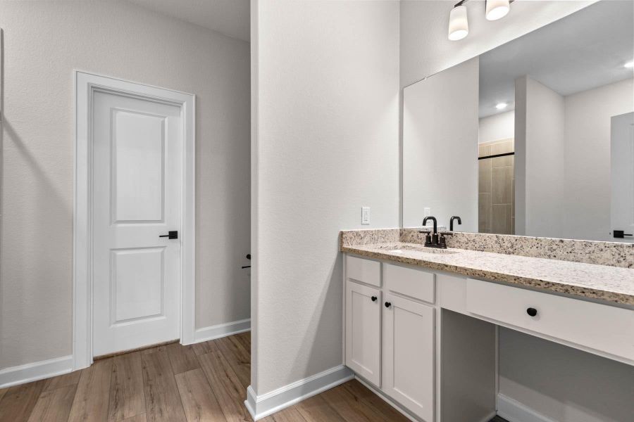 Furnished interior view inside a new home in Emberly, Beasley (Image 7).