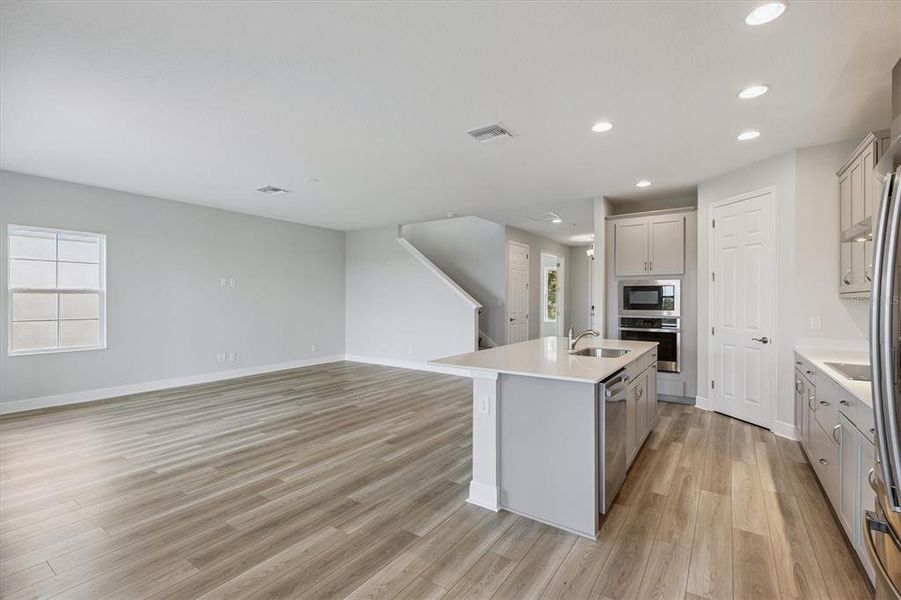 Furnished interior view inside a new home in Mirada, San Antonio (Image 9).