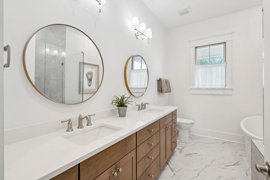 Furnished interior view inside a new home in , Johns Island (Image 16). Furnished interior view inside a new home in , Johns Island (Image 16).