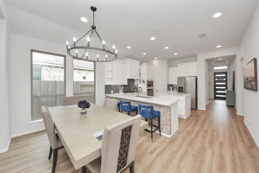 Furnished interior view inside a new home in , Humble (Image 13).