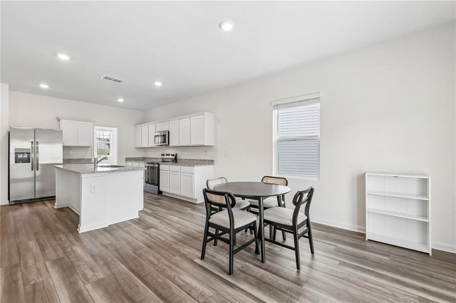 Furnished interior view inside a new home in Greyson Parc, Locust Grove (Image 9).