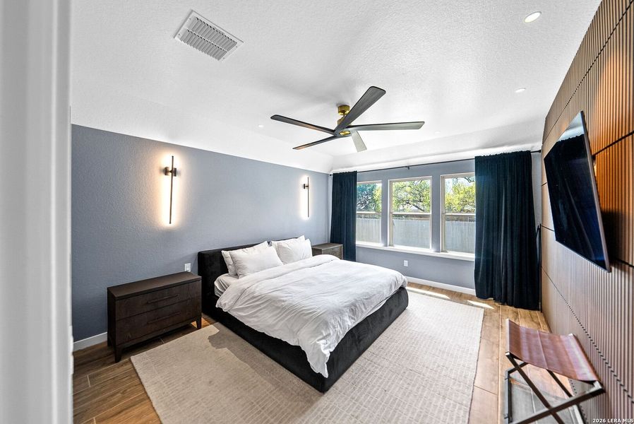 Furnished interior view inside a new home in Davis Ranch, San Antonio (Image 36).
