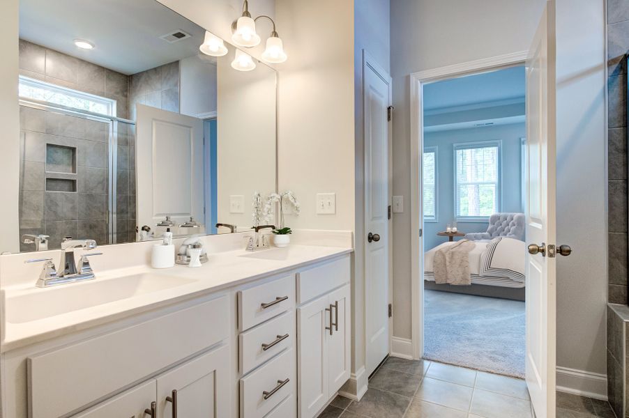 Representative furnished interior of a home built from the Winston by McKee Homes in Legacy Lakes, Aberdeen (Image 3).