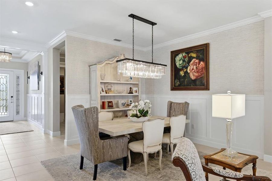 Furnished interior view inside a new home in Esplanade at Azario Lakewood Ranch, Bradenton (Image 29).