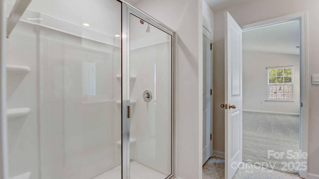 Furnished interior view inside a new home in Secrest Commons, Monroe (Image 3).