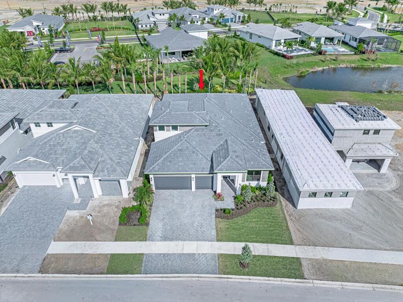 Exterior details and patio area of a home in Esprit at Avenir, Palm Beach Gardens (Image 32). Exterior details and patio area of a home in Esprit at Avenir, Palm Beach Gardens (Image 32).