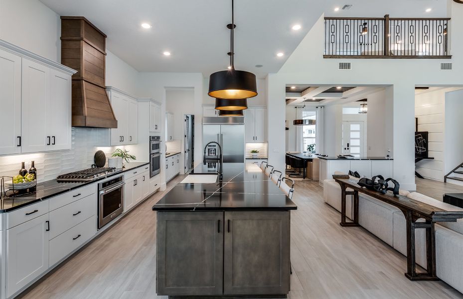Representative furnished interior of a home built from the Madeira by DiVosta in Amara, Lake Worth (Image 24).