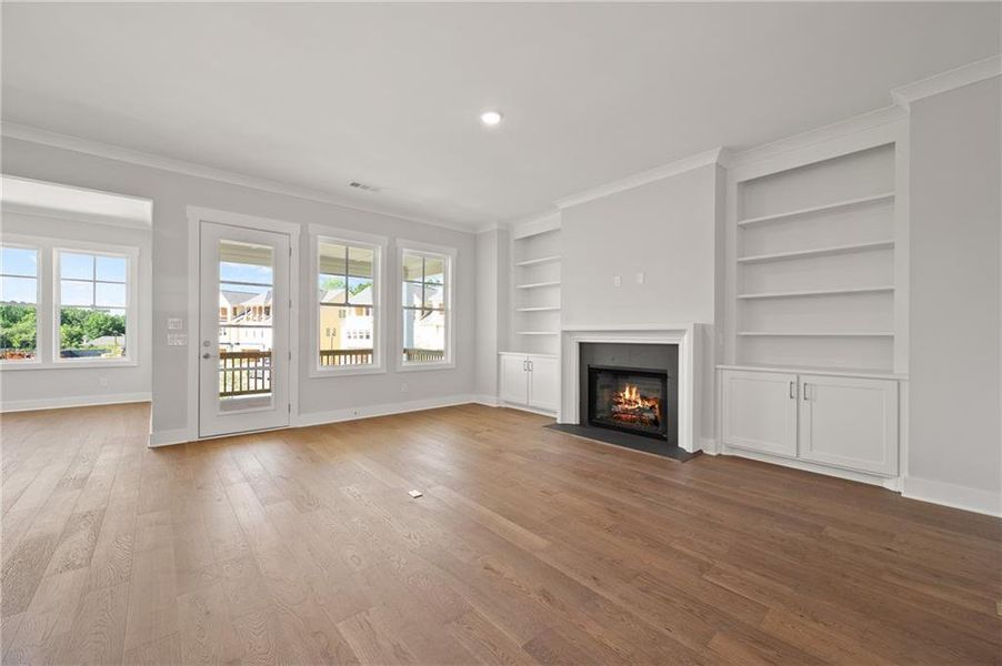 Spacious, unfurnished interior of a new home in South on Main, Woodstock (Image 19).