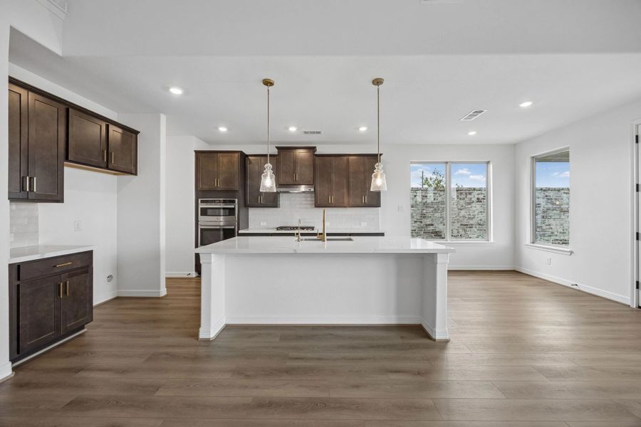 Furnished interior view inside a new home in Austin Point, Richmond (Image 4).