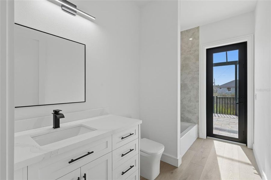 Furnished interior view inside a new home in , Port Charlotte (Image 8). Furnished interior view inside a new home in , Port Charlotte (Image 8).