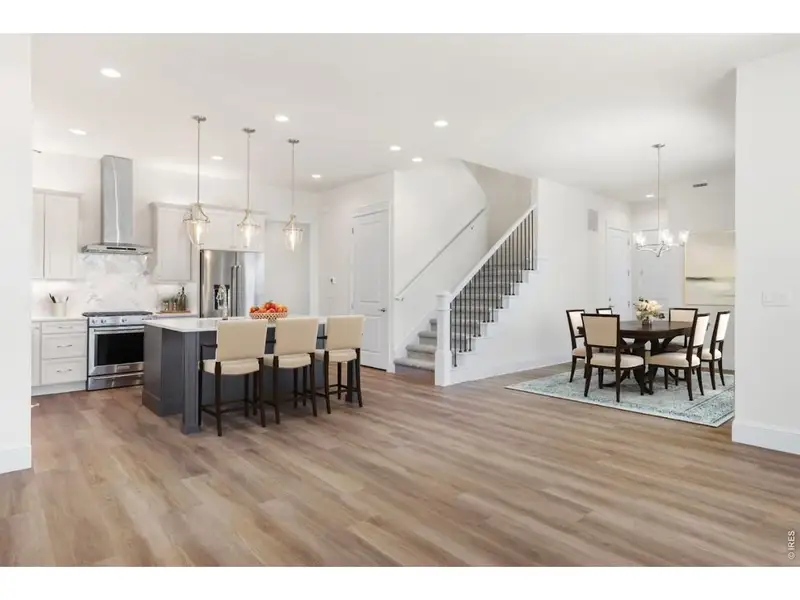 Furnished interior view inside a new home in Westerly, Erie (Image 18).
