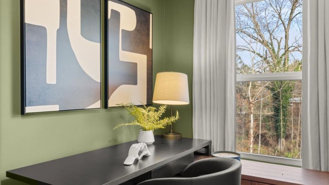 Furnished interior view inside a new home in Creekview, Atlanta (Image 21).