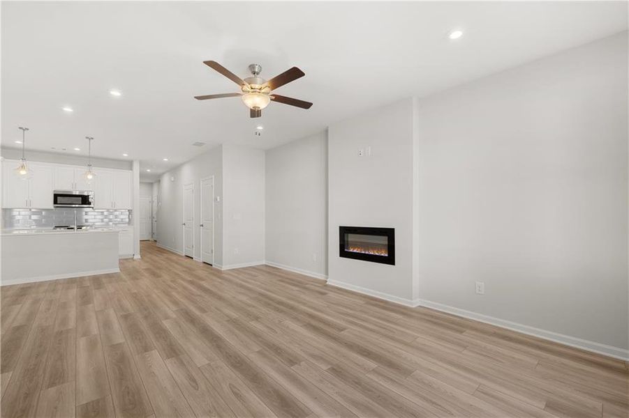 Spacious, unfurnished interior of a new home in Stegall Village, Emerson (Image 37). Spacious, unfurnished interior of a new home in Stegall Village, Emerson (Image 37).