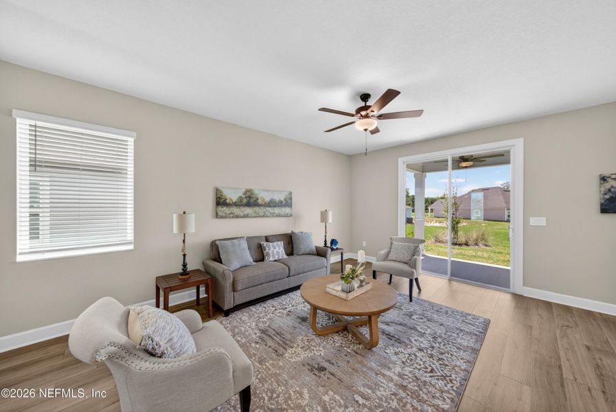 Furnished interior view inside a new home in , Middleburg (Image 7).