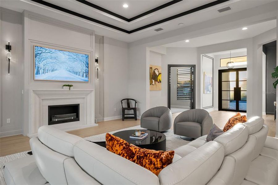 Furnished interior view inside a new home in , Sarasota (Image 6).