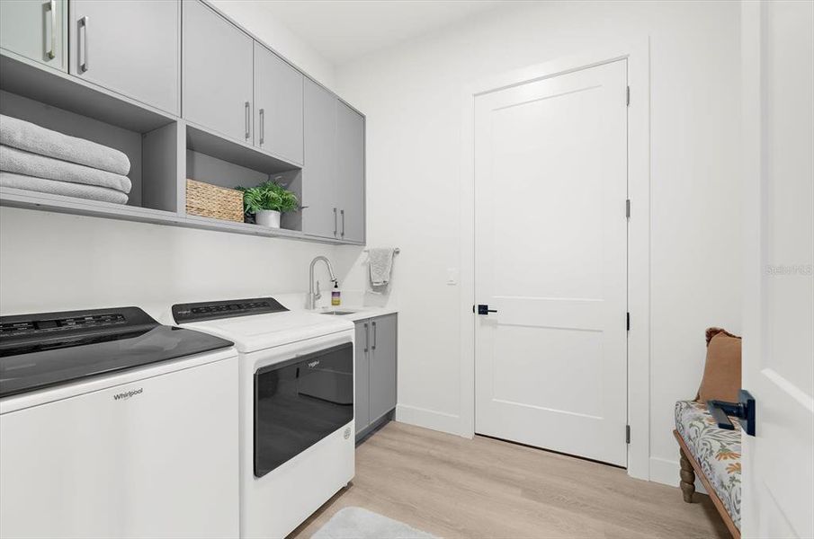 Furnished interior view inside a new home in , Placida (Image 39).