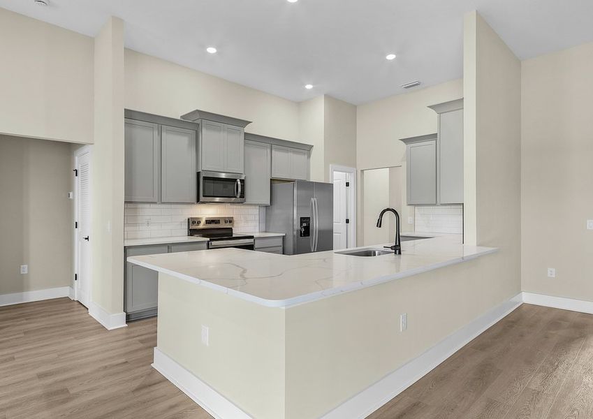 Enjoy a fully loaded kitchen.