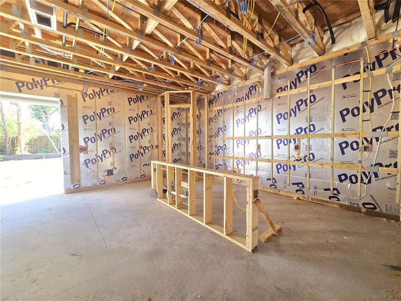 In-progress construction of a new home in , St. Petersburg, FL (Image 20).