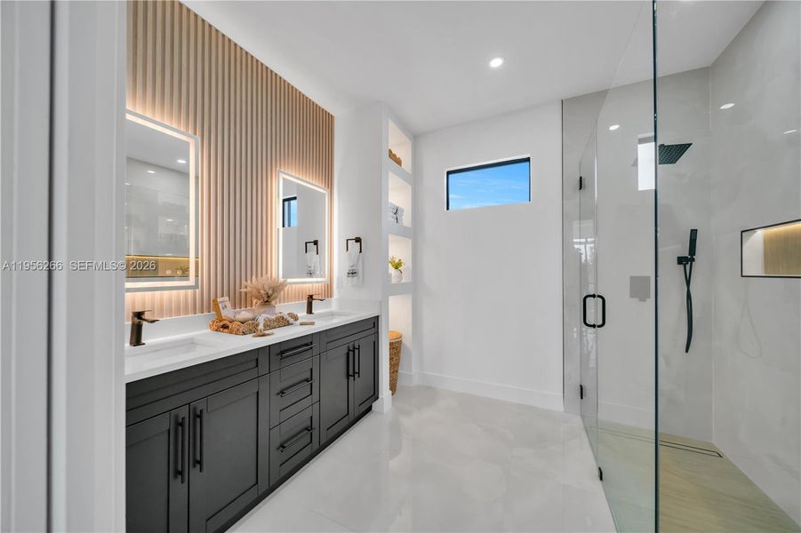 Furnished interior view inside a new home in , Lehigh Acres (Image 32).