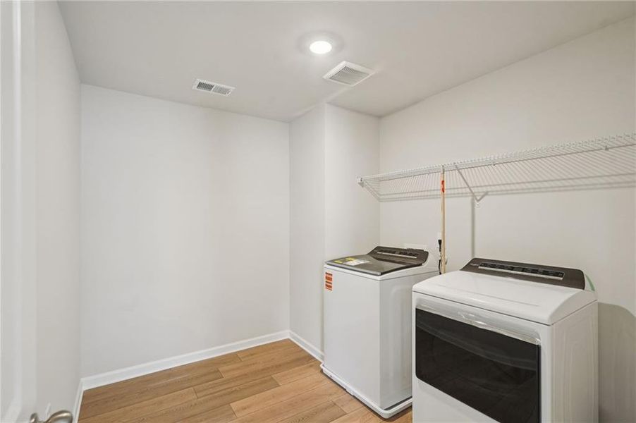 Furnished interior view inside a new home in Westmont Preserve, Powder Springs (Image 8).