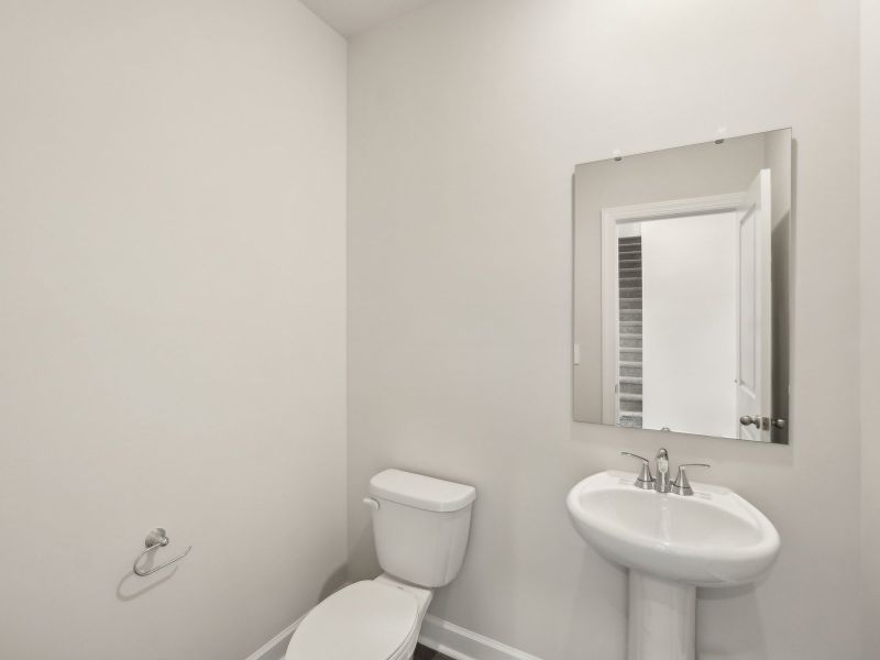 Furnished interior view inside a new home in Harper Landing, Stanley (Image 9).