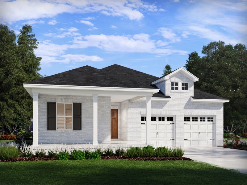 Representative exterior photo of a completed home built from the Nelson by Meritage Homes in Benders Cove - Reserve Series, Mount Juliet, TN (Image 2).