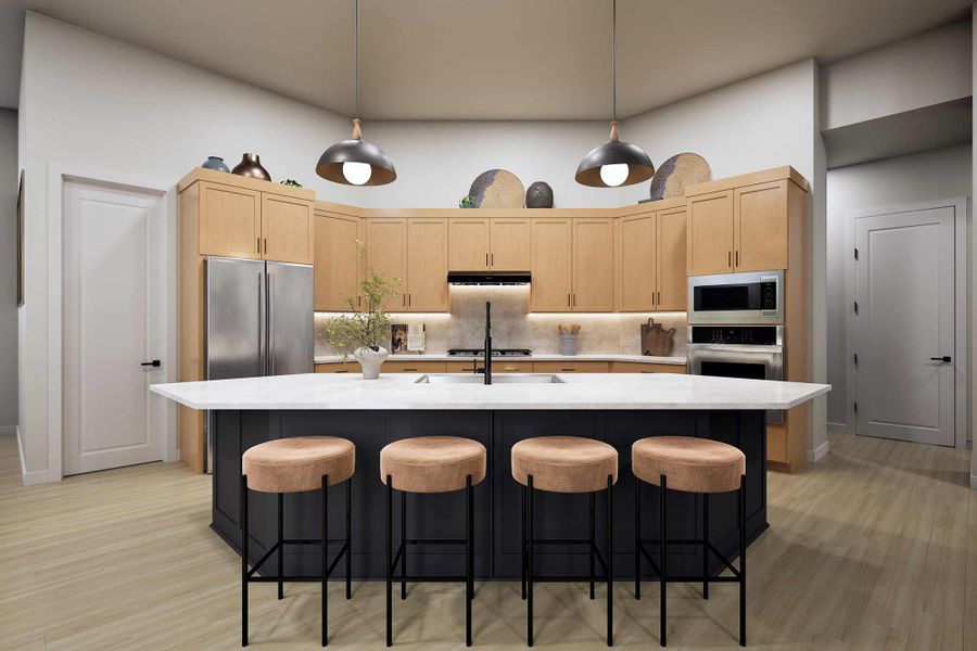 The Mistwood - Optional Cooktop Kitchen The Mistwood - Optional Cooktop Kitchen