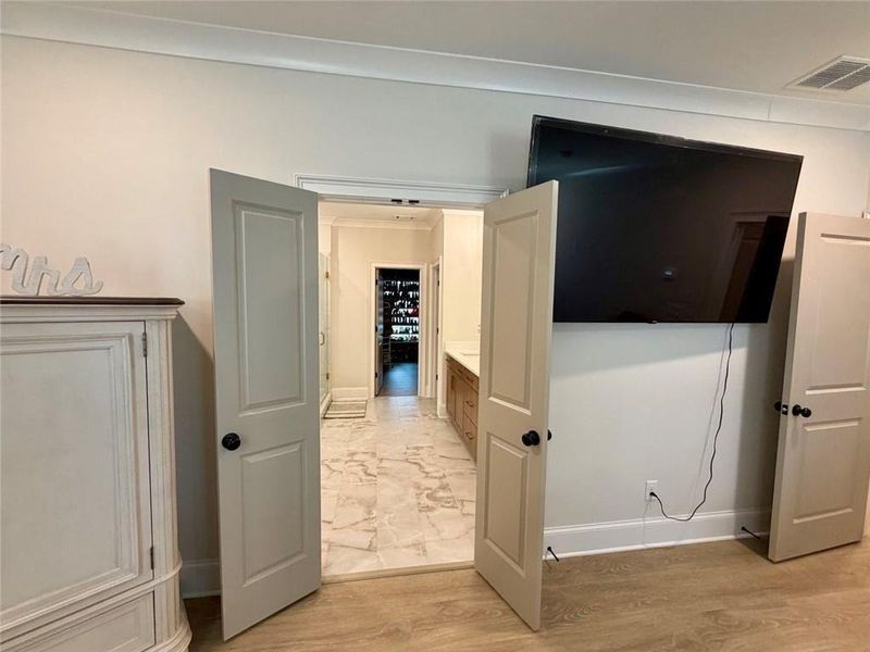 Furnished interior view inside a new home in , Marietta (Image 35).
