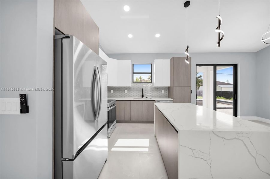 Furnished interior view inside a new home in , Cape Coral (Image 12). Furnished interior view inside a new home in , Cape Coral (Image 12).