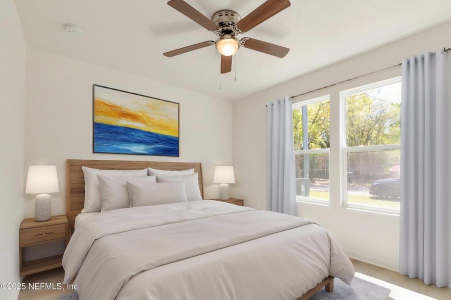 Furnished interior view inside a new home in , Jacksonville (Image 6).