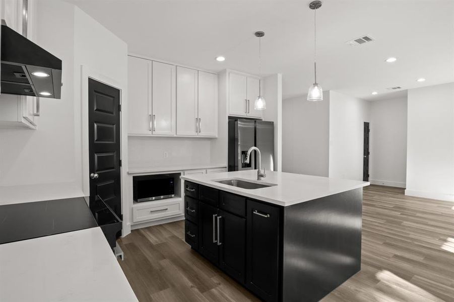Furnished interior view inside a new home in , Purdon (Image 12).