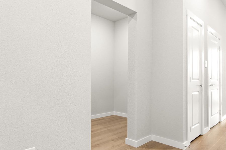 Spacious, unfurnished interior of a new home in Willow Grove Single-Family Homes, Melissa (Image 46). Spacious, unfurnished interior of a new home in Willow Grove Single-Family Homes, Melissa (Image 46).