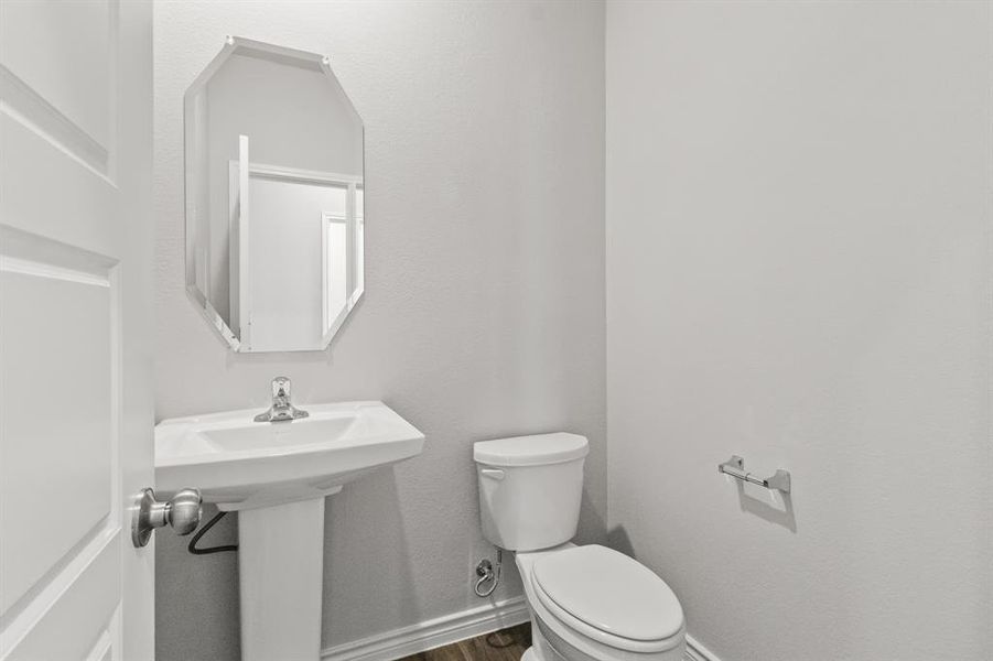 Furnished interior view inside a new home in Rocky Creek Crossing, Crowley (Image 6).