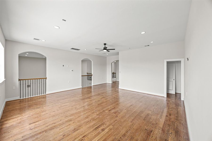 Spacious, unfurnished interior of a new home in , Cypress (Image 25).