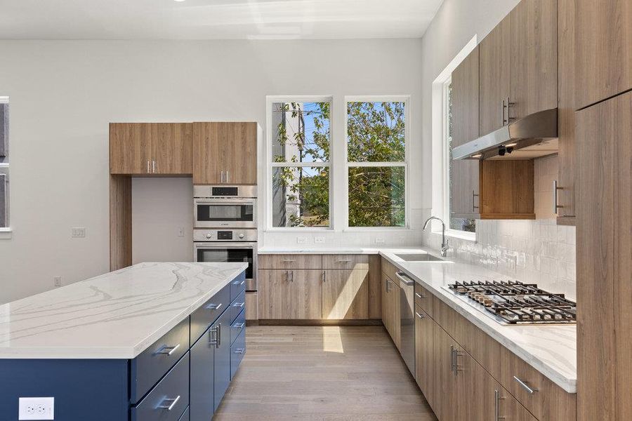 Furnished interior view inside a new home in Agave, Austin (Image 15).