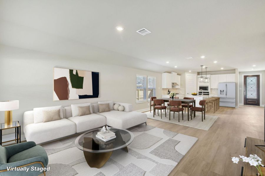 Photo is not of the actual home but is an inspirational photo of builder’s model home and may depict options, furnishings, and/or decorator features that are not included.