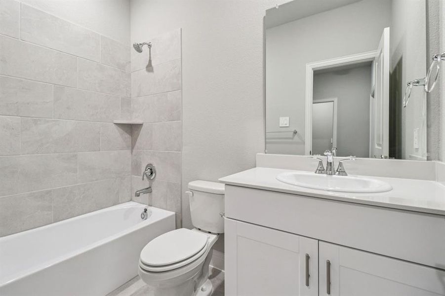 Photo is not of the actual home, but is an inspirational photo of builder’s model home and may depict options, furnishings, and/or decorator features that are not included.