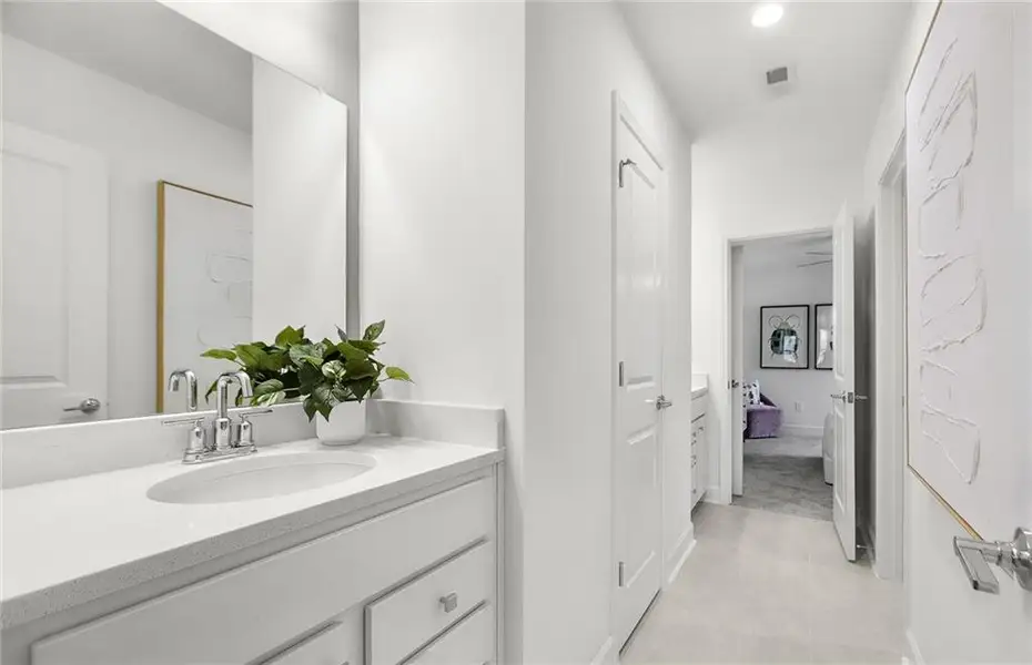 Furnished interior view inside a new home in Anderson Point Estates, McDonough (Image 11).