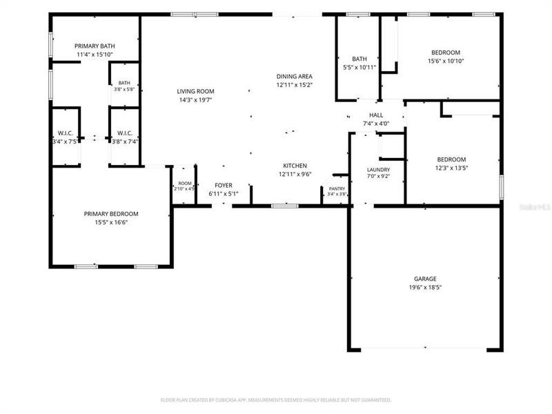 2D floor plan layout of this home in , Ocala, FL (Image 4).