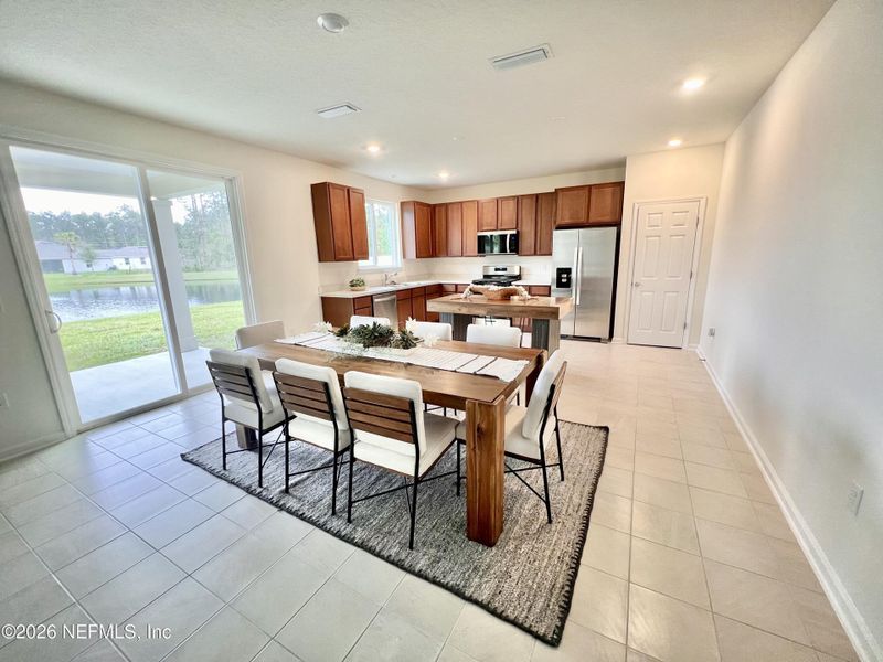 Furnished interior view inside a new home in , Green Cove Springs (Image 6).
