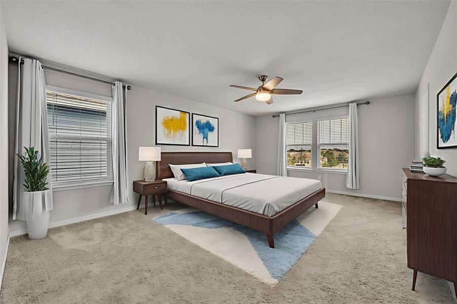 Furnished interior view inside a new home in , Kissimmee (Image 5).