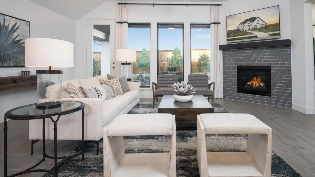 Furnished interior view inside a new home in Canyon Falls, Northlake (Image 31).
