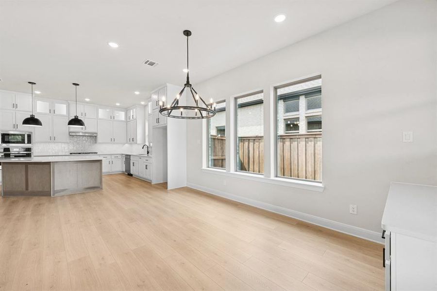 Spacious, unfurnished interior of a new home in South Pointe Cottage Series, Mansfield (Image 32). Spacious, unfurnished interior of a new home in South Pointe Cottage Series, Mansfield (Image 32).