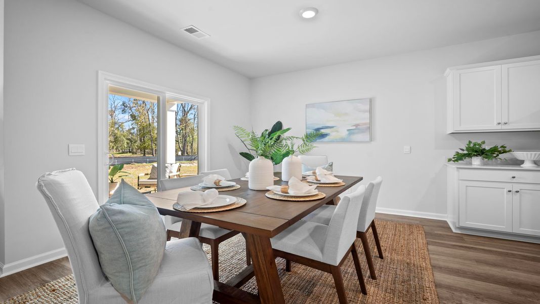 Furnished interior view inside a new home in Stockyard, Statesboro (Image 9).