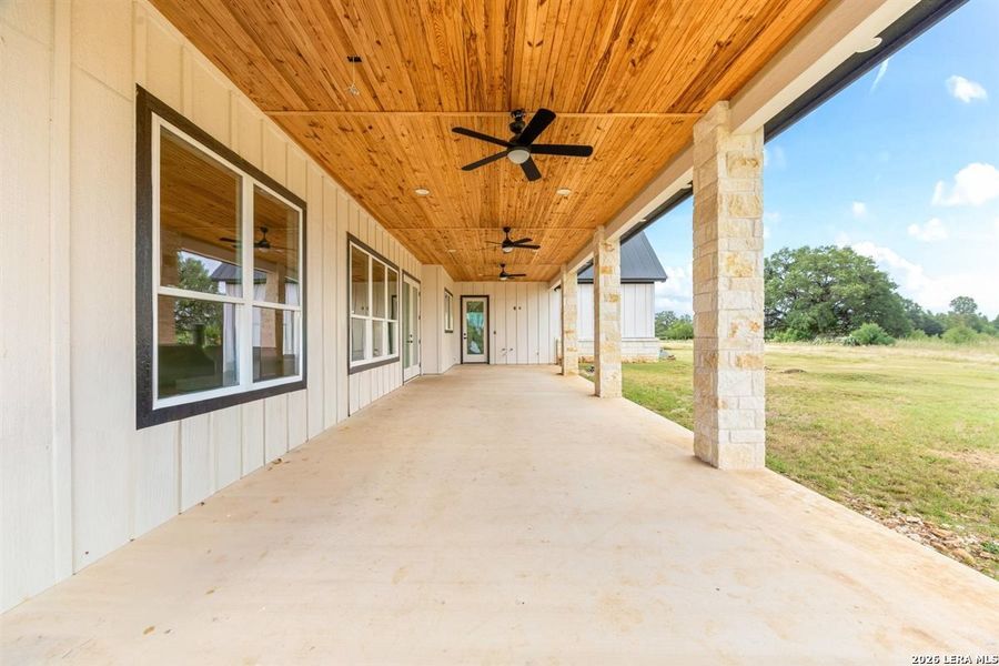 Exterior details and patio area of a home in , Bandera (Image 32). Exterior details and patio area of a home in , Bandera (Image 32).