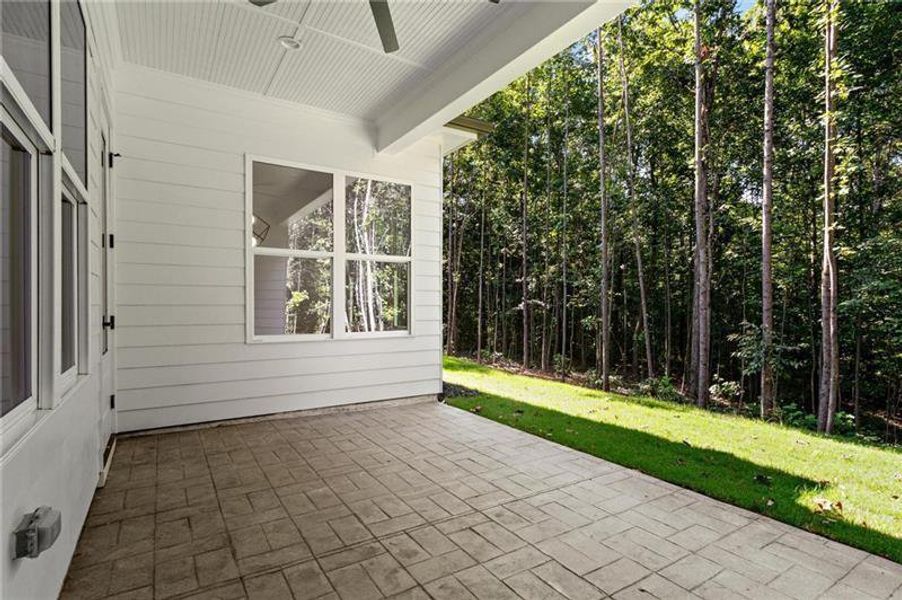 Exterior details and patio area of a home in , Jasper (Image 29).