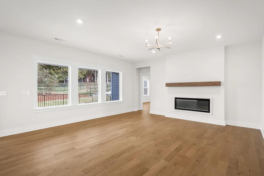 The Dahlia B Family Room