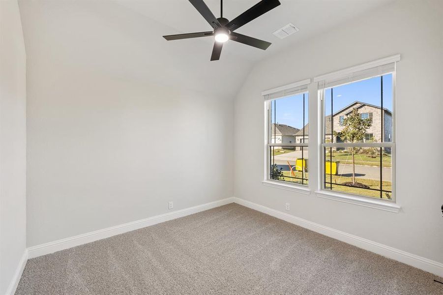 Spacious, unfurnished interior of a new home in Godley Ranch Classic, Godley (Image 28).