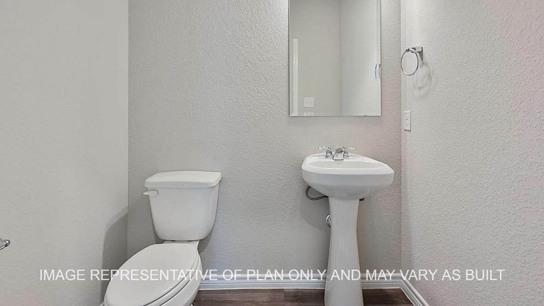 Furnished interior view inside a new home in Southern Pointe, College Station (Image 7).