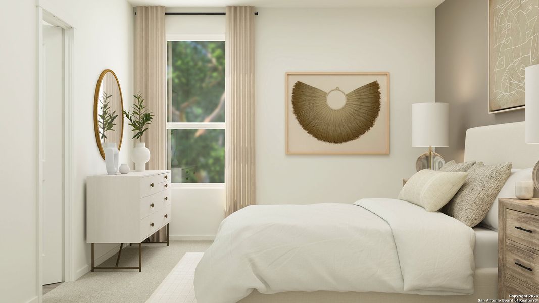 Furnished interior view inside a new home in Grace Valley, Cibolo (Image 24). Furnished interior view inside a new home in Grace Valley, Cibolo (Image 24).